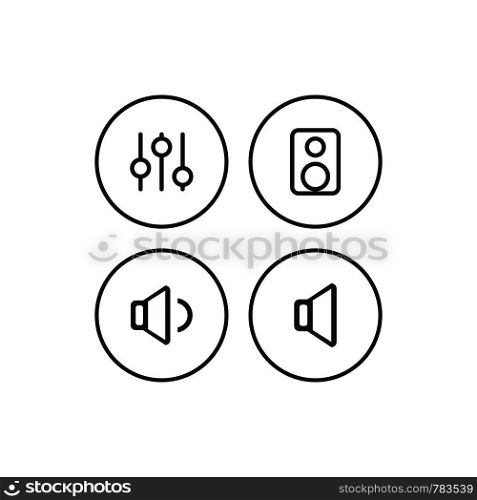 Web icons set. Web design icon logo template