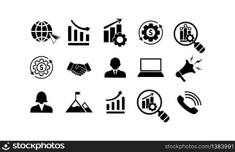 Web marketing, statistics, business, charts, collaboration icon set in simple design on an isolated background. EPS 10 vector.. Web marketing, statistics, business, charts, collaboration icon set in simple design on an isolated background. EPS 10 vector