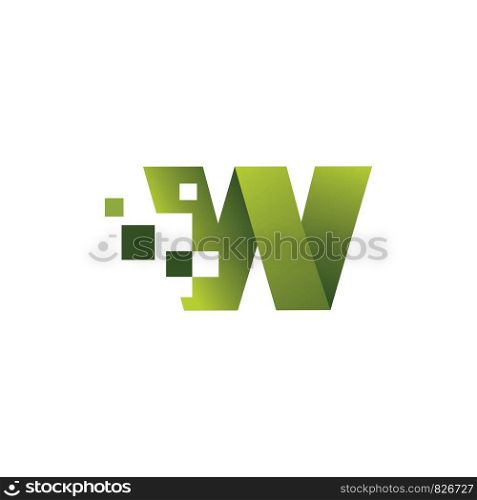 Web Pixel Logo template