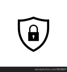 Web security icon shield Vector illustration EPS 10. Web security icon shield. Vector illustration EPS 10