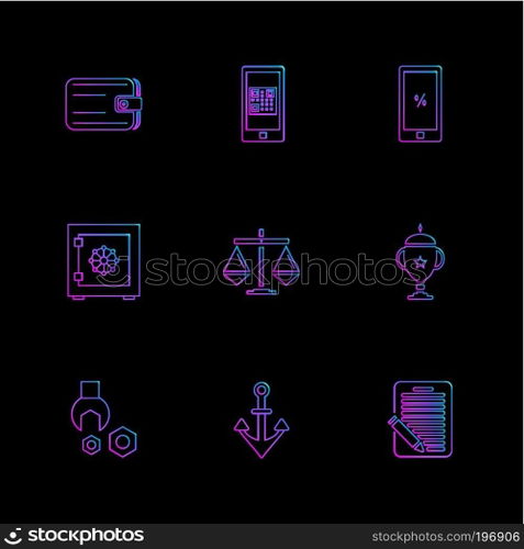 web , website , user interface , application , internet , mobile ,navigations , safe , dollar, money , breifcase , ecg , technology , setting , gear , icon, vector, design,  flat,  collection, style, creative,  icons
