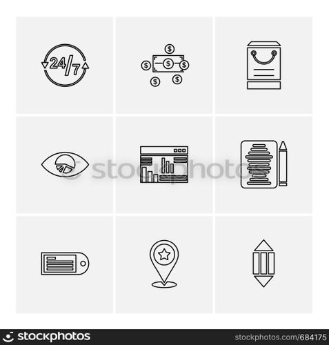 web , website , user interface , application , internet , mobile ,navigations , safe , dollar, money , breifcase , ecg , technology , setting , gear , icon, vector, design,  flat,  collection, style, creative,  icons