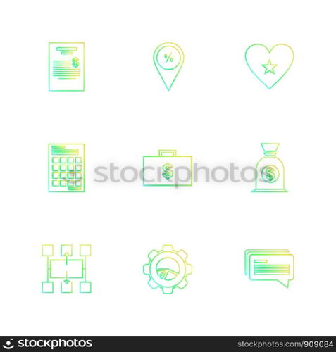 web , website , user interface , application , internet , mobile ,navigations , safe , dollar, money , breifcase , ecg , technology , setting , gear , icon, vector, design,  flat,  collection, style, creative,  icons