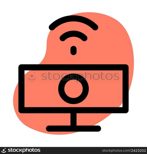 Webcam commonly used for video chatting