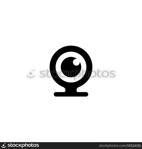 Webcam icon. Vector on isolated white background. EPS 10.. Webcam icon. Vector on isolated white background. EPS 10
