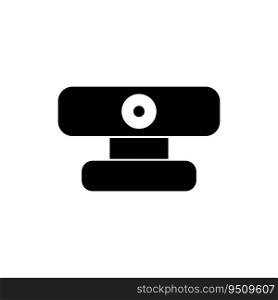 webcam icon vector template illustration logo design