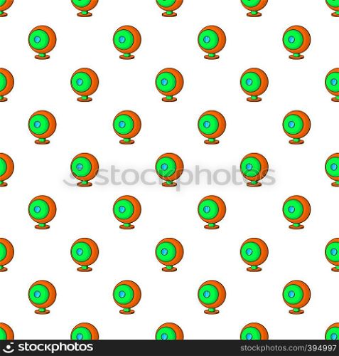Webcam pattern. Cartoon illustration of webcam vector pattern for web. Webcam pattern, cartoon style