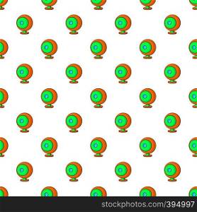 Webcam pattern. Cartoon illustration of webcam vector pattern for web. Webcam pattern, cartoon style