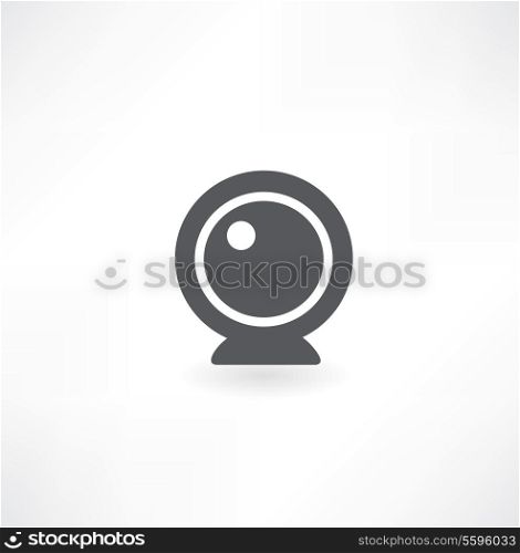 Webcam - Vector illustration isolated