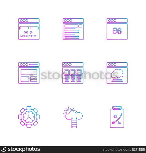 website , web , user interface , web app , internet , website , dwonloading , uploading, user design , icon, vector, design,  flat,  collection, style, creative,  icons , 