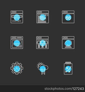 website , web , user interface , web app , internet , website , dwonloading , uploading, user design , icon, vector, design,  flat,  collection, style, creative,  icons , 