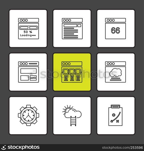 website , web , user interface , web app , internet , website , dwonloading , uploading, user design , icon, vector, design, flat, collection, style, creative, icons ,