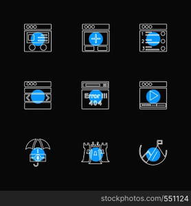website , web , user interface , web app , internet , website , dwonloading , uploading, user design , icon, vector, design, flat, collection, style, creative, icons ,