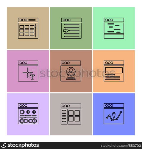 website , web , user interface , web app , internet , website , dwonloading , uploading, user design , icon, vector, design, flat, collection, style, creative, icons ,
