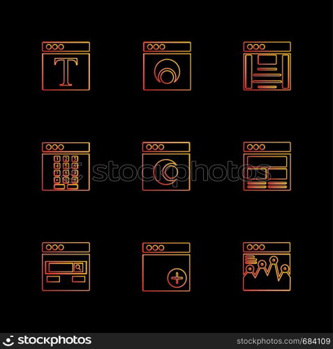 website , web , user interface , web app , internet , website , dwonloading , uploading, user design , icon, vector, design,  flat,  collection, style, creative,  icons , 