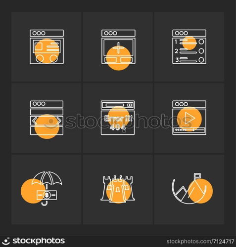 website , web , user interface , web app , internet , website , dwonloading , uploading, user design , icon, vector, design,  flat,  collection, style, creative,  icons , 