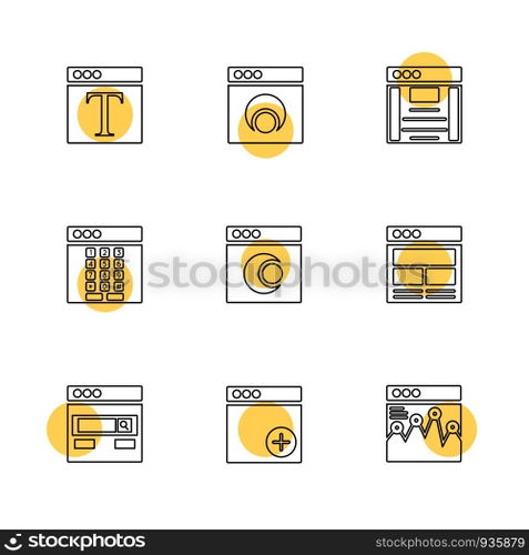 website , web , user interface , web app , internet , website , dwonloading , uploading, user design , icon, vector, design,  flat,  collection, style, creative,  icons , 