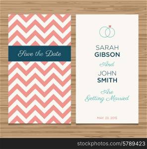 Wedding card pattern pink 02