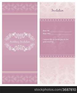 Wedding-invitation, background - template