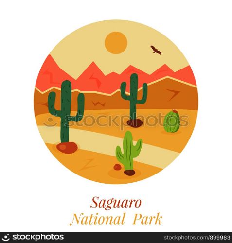 Welcome to Saguaro National Park poster.. Welcome to Saguaro National Park poster