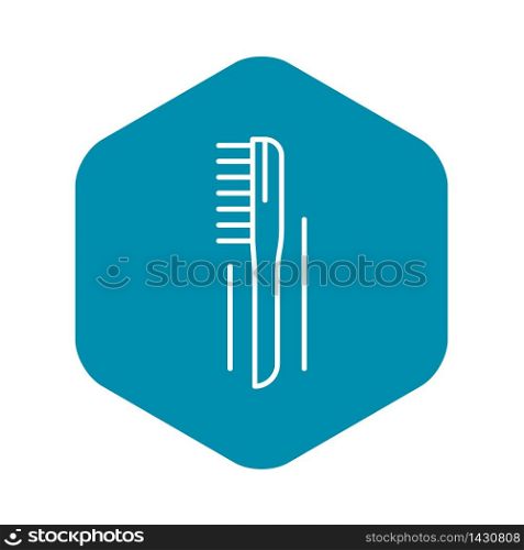 Welder brush icon. Outline welder brush vector icon for web design isolated on white background. Welder brush icon, outline style