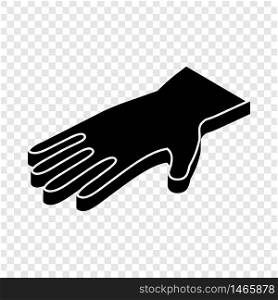 Welding gloves icon. Simple illustration of welding gloves vector icon for web. Welding gloves icon, simple black style