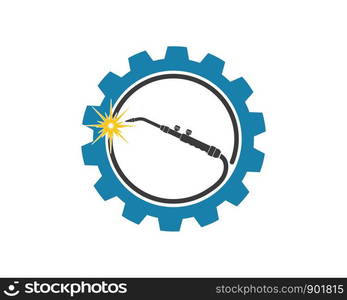 welding icon vetor illustration design template