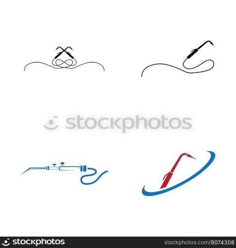 Welding logo and symbolset  illustration vector template