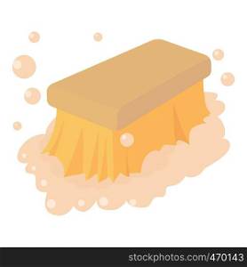 Wet cleaning icon. Cartoon illustration of wet cleaning vector icon for web isolated on white background. Wet cleaning icon, cartoon style