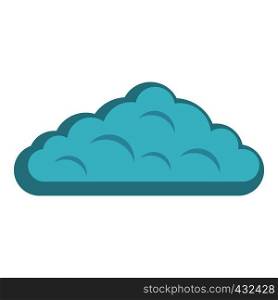 Wet cloud icon flat isolated on white background vector illustration. Wet cloud icon isolated