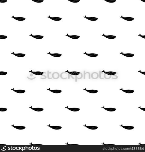 Whale pattern seamless in simple style vector illustration. Whale pattern vector
