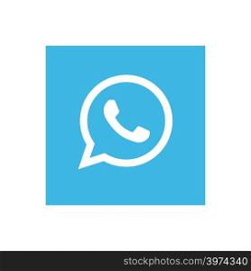 Whatsapp icon design vector