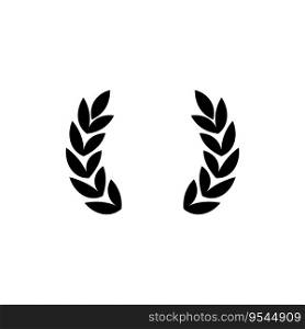 wheat icon vector template illustration logo design
