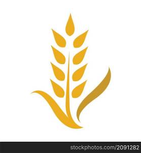 Wheat logo images illustration design