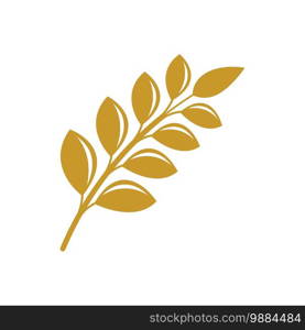 Wheat logo images illustration design