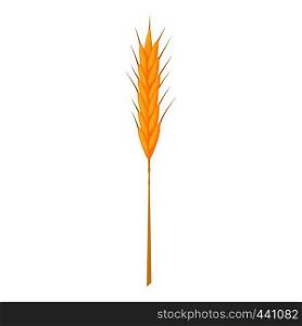Wheat stalk icon. Cartoon illustration of wheat stalk vector icon for web. Wheat stalk icon, cartoon style