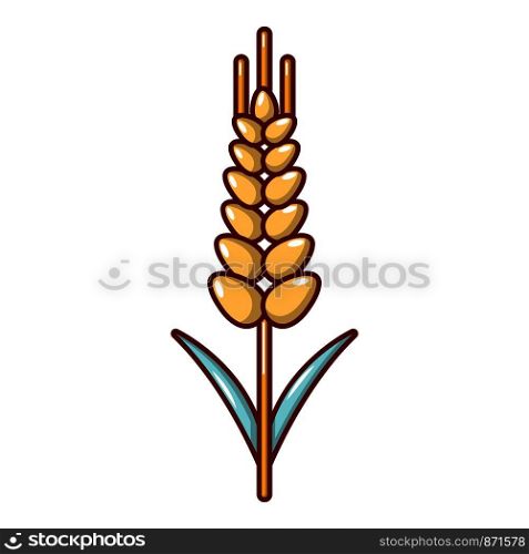 Wheaty wheat icon. Cartoon illustration of wheaty wheat vector icon for web.. Wheaty wheat icon, cartoon style.