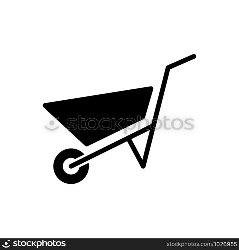 wheel barrow icon