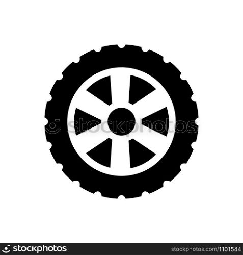 wheel - car wheel icon vector design template