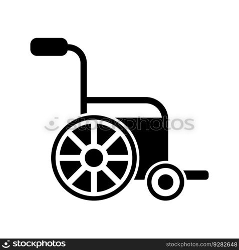 Wheel chair icon on trendy design