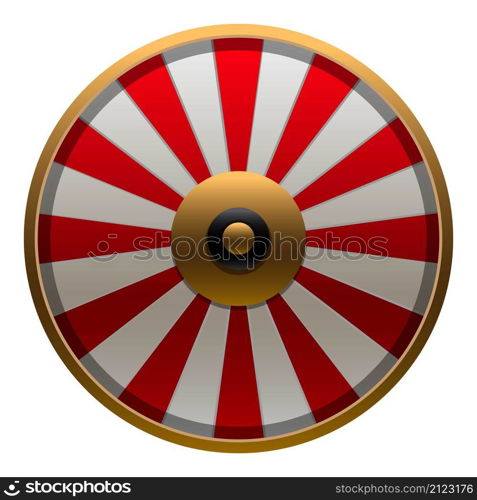 Wheel game casino icon cartoon vector. Fortune roulette. Gold win. Wheel game casino icon cartoon vector. Fortune roulette