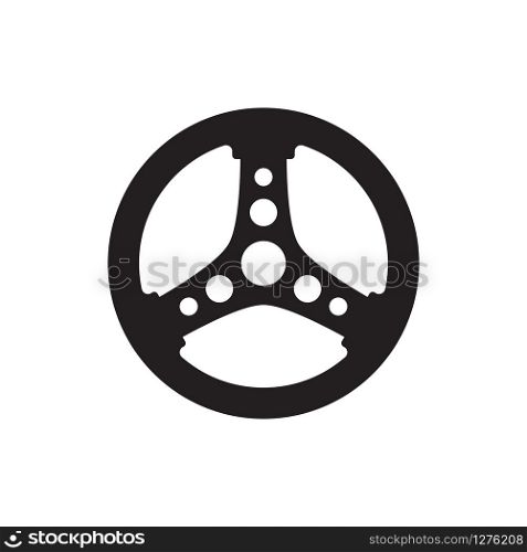 wheel icon in trendy flat design
