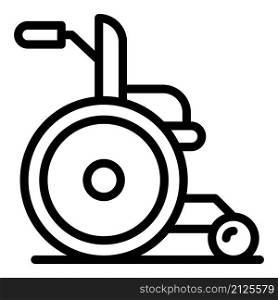 Wheelchair icon outline vector. Handicap person. People disable. Wheelchair icon outline vector. Handicap person