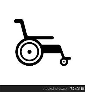 wheelchair icon vector illustration symbol design