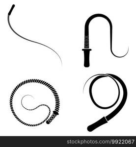 Whip icon,vector illustration template design