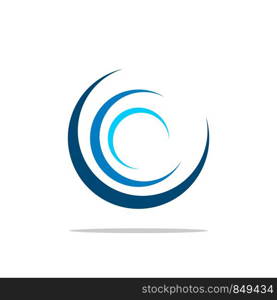 Whirlpool Logo Template Illustration Design. Vector EPS 10.