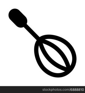 whisk, icon on isolated background