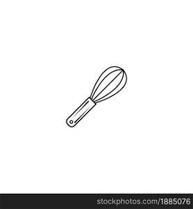 Whisk icon vector illustration design template.