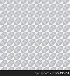 White 3D Texture pattern of triangles and squares, vector, White Texture seamless pattern diagonal horizontal lines