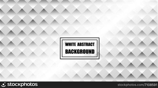 White abstract square background.
